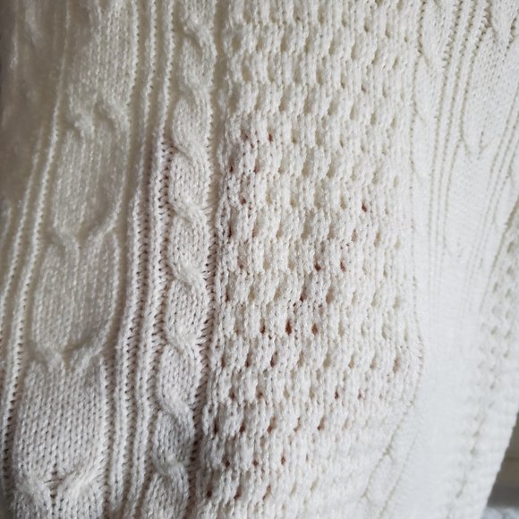 Cream Crew Neck Sweater - Picture 3 of 3